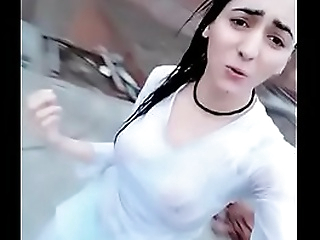 Pakistani Girl almost Squirt Bath